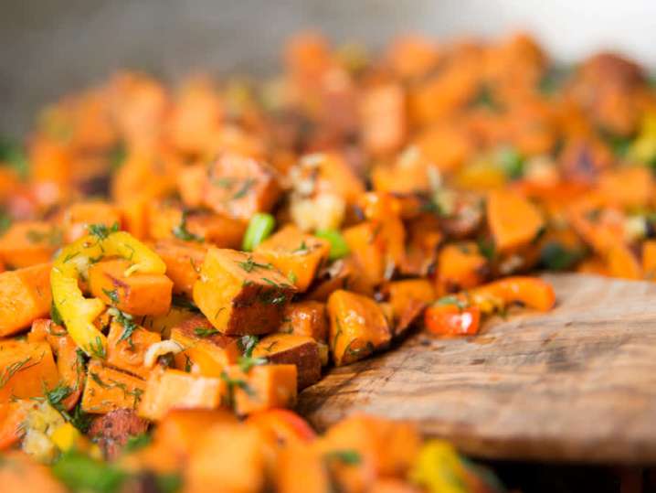 Lamb and Sweet Potato Hash | Classpop Shot