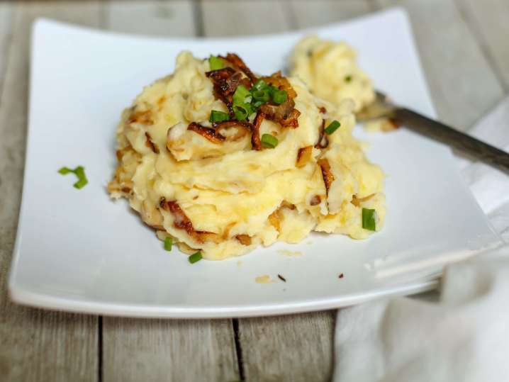 mashed cauliflower with bacon | Classpop Shot