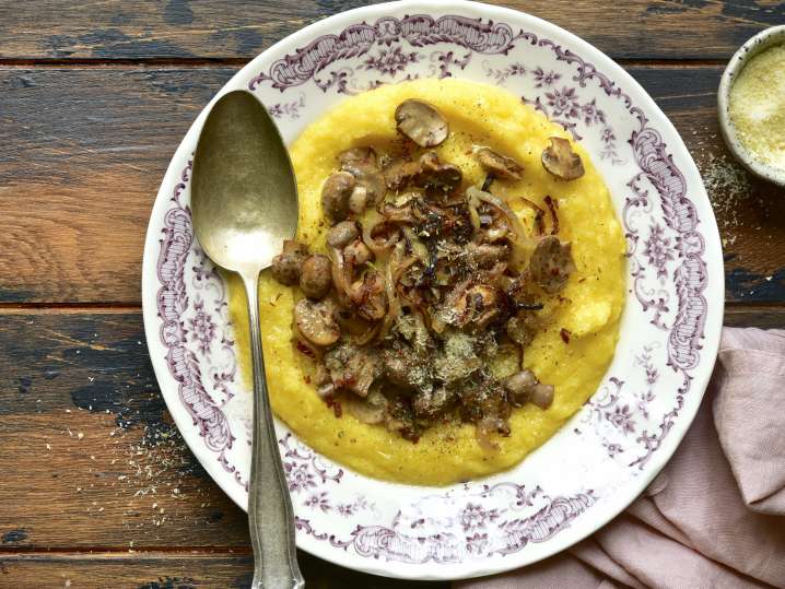 mushrooms and polenta | Classpop Shot