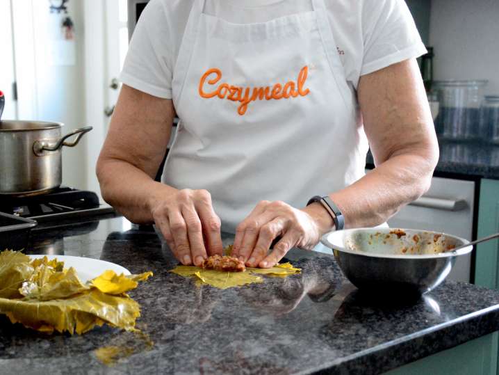 stuffing grape leaves | Classpop Shot