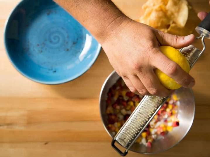 Making Peruvian Bay Scallop and Plum Ceviche | Classpop Shot