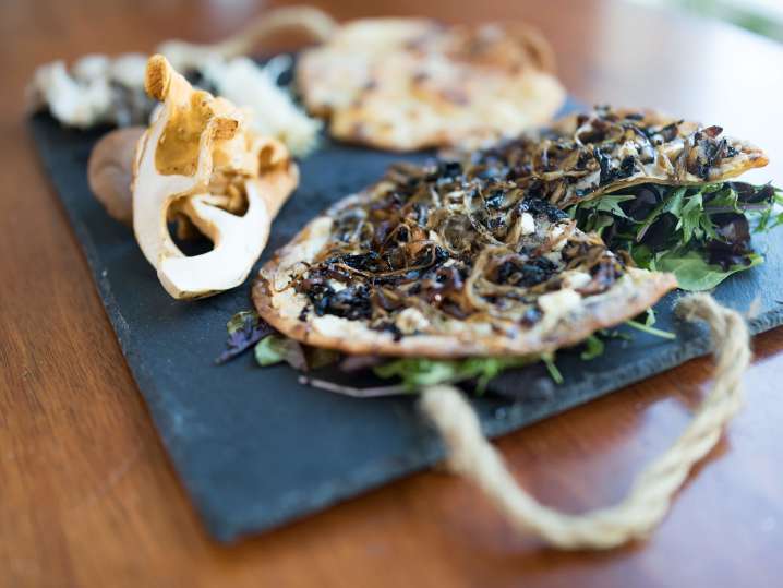 wild mushroom flatbread | Classpop Shot