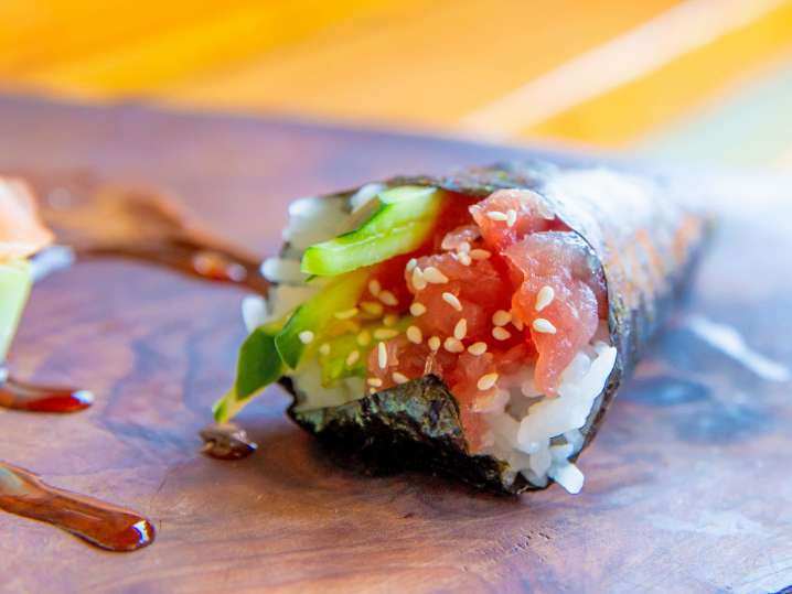 tuna hand roll | Classpop Shot