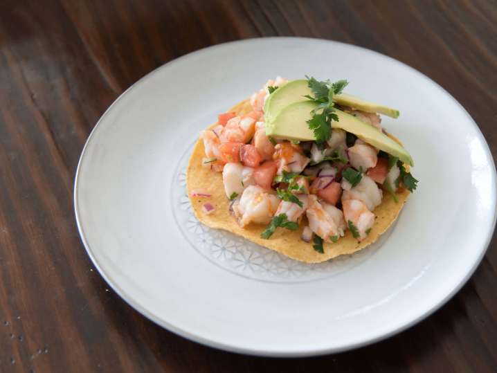 shrimp ceviche | Classpop Shot