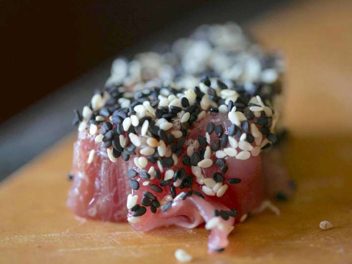 tuna loin with sesame seeds | Classpop Shot