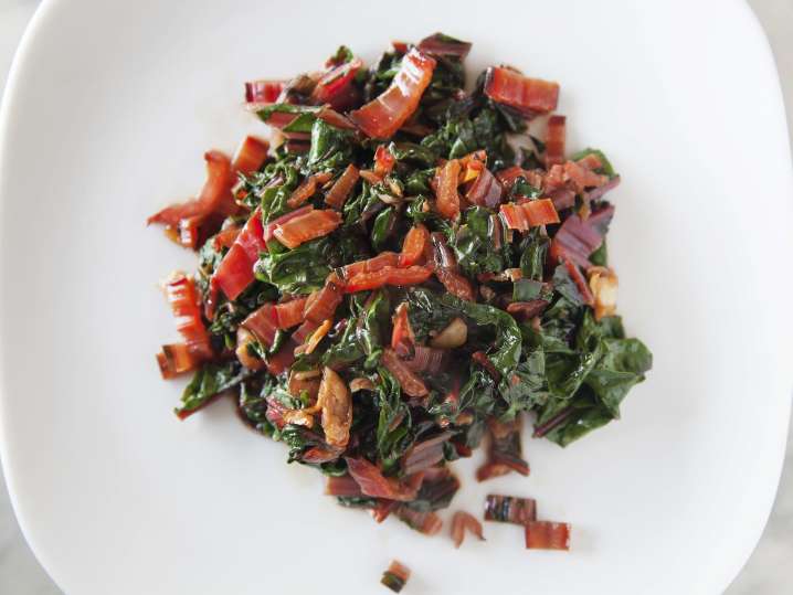 sauteed swiss chard | Classpop Shot