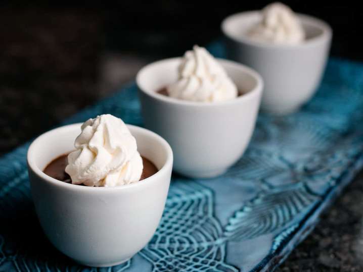 Dark Chocolate and Orange pot de Creme | Classpop Shot