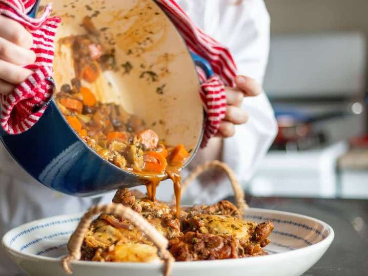 Plating Chicken Tagine | Classpop Shot