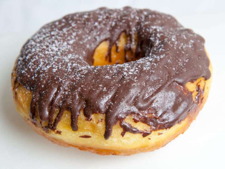 baked donut with cacao fudge | Classpop Shot