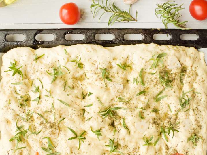 focaccia bread from scratch | Classpop Shot