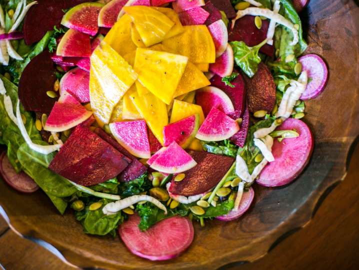 beet and kale salad | Classpop Shot