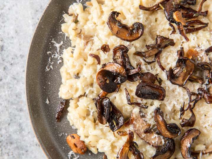 Classic Mushroom Risotto