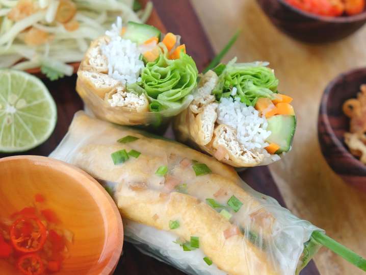 Make Summer-Ready Thai Spring Rolls