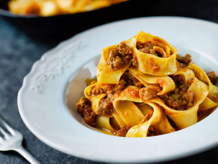 Perfecting Fresh Pappardelle Bolognese