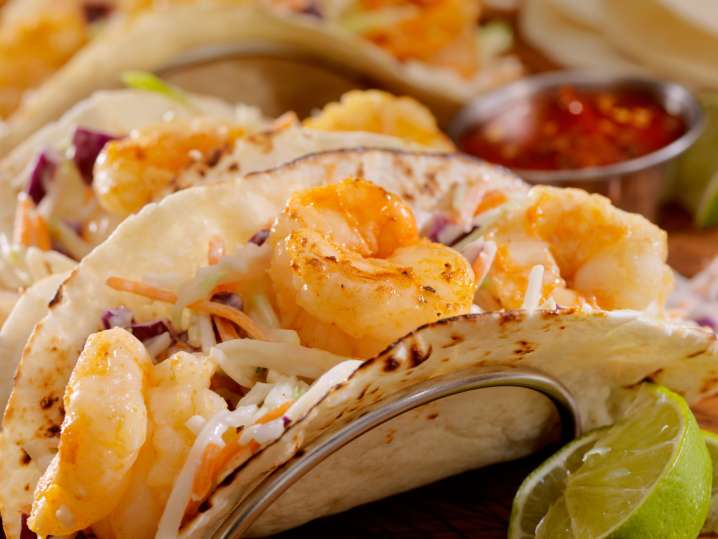 Make Bourbon-Glazed Shrimp Tacos