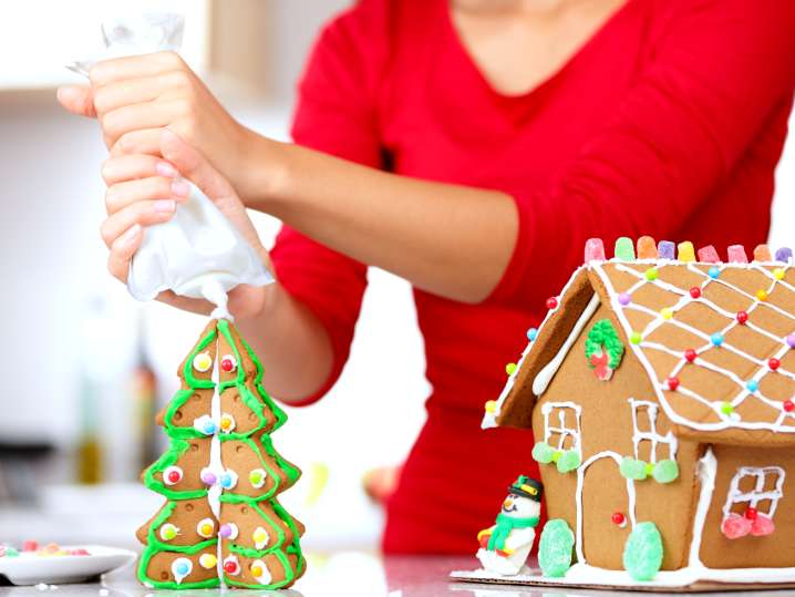 Gingerbread House Crafting Competition