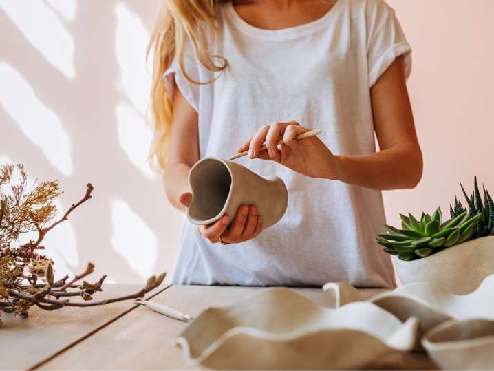 Creating Botanical Pottery Patterns