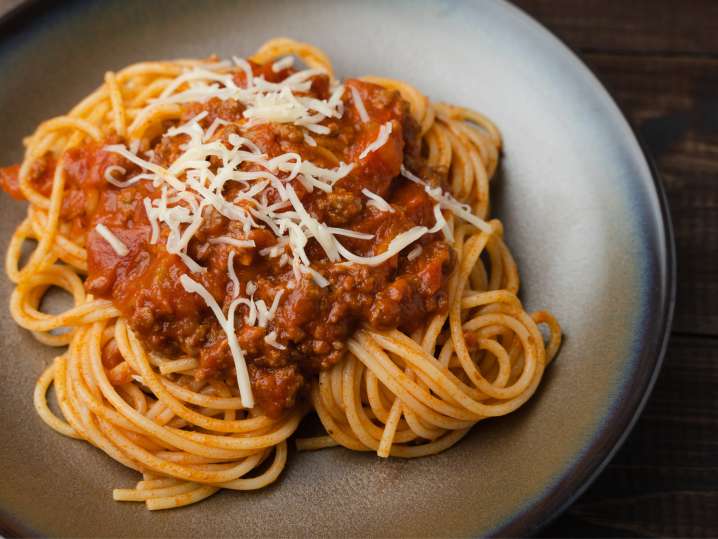 Cooking Classic Spaghetti Bolognese