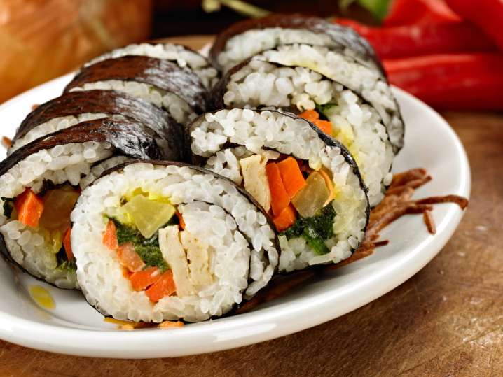 Make Vegetarian-Style Sushi