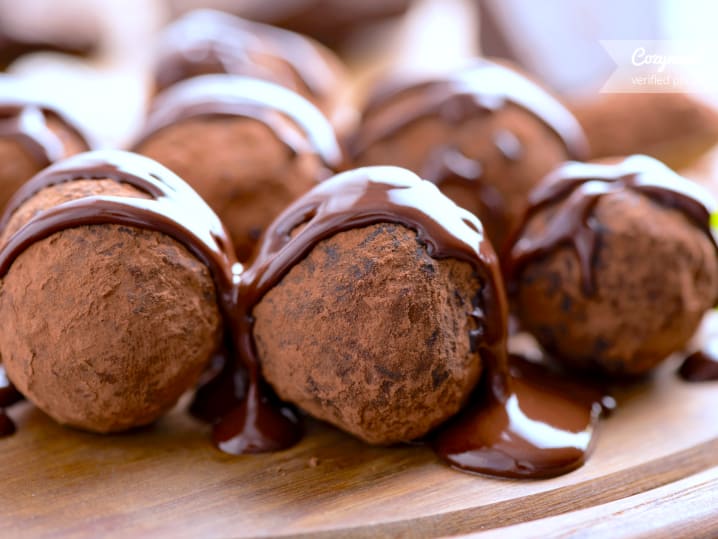 chocolate ganache truffles