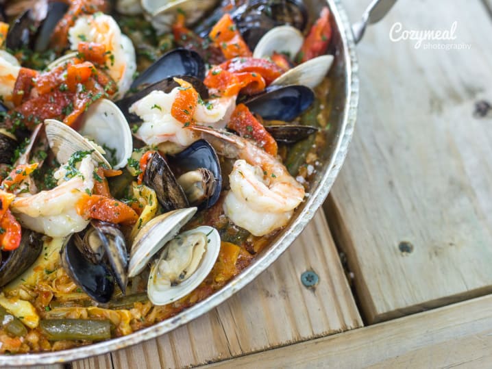 seafood paella