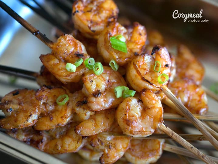 shrimp skewers