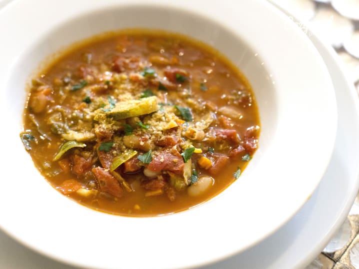 minestrone soup