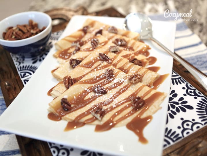 dulce de leche crepes