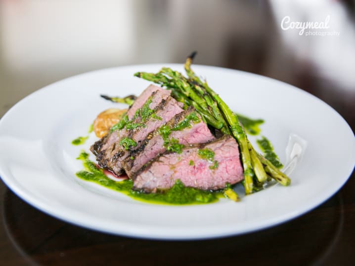 steak with chimichurri