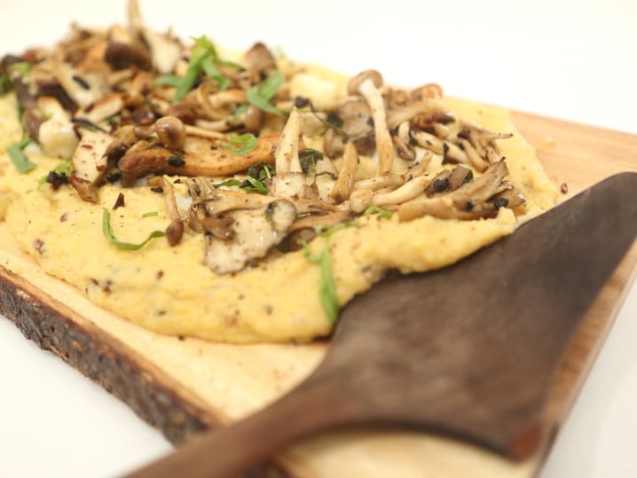 mushroom polenta