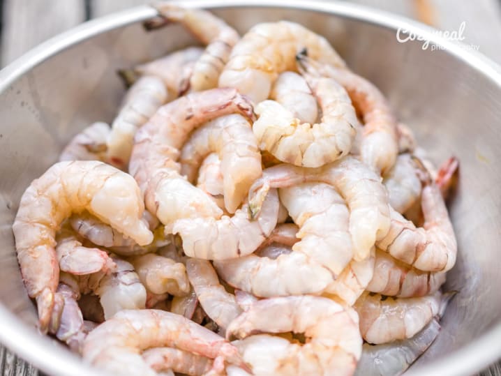 raw shrimp