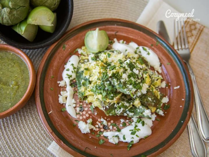 Low Carb Chilaquiles Verdes