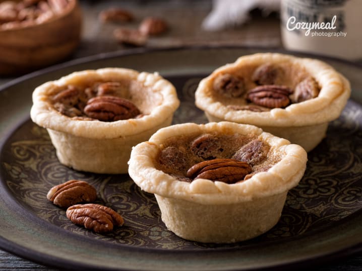 Mini Bourbon Pecan Pies