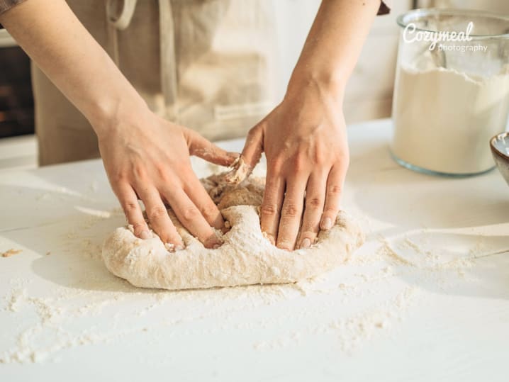 kneading dough