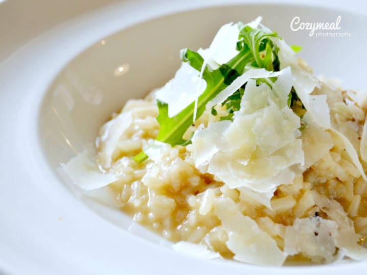 Cheese risotto