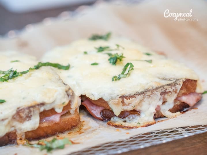 Grilled Cordon Bleu Sandwiches