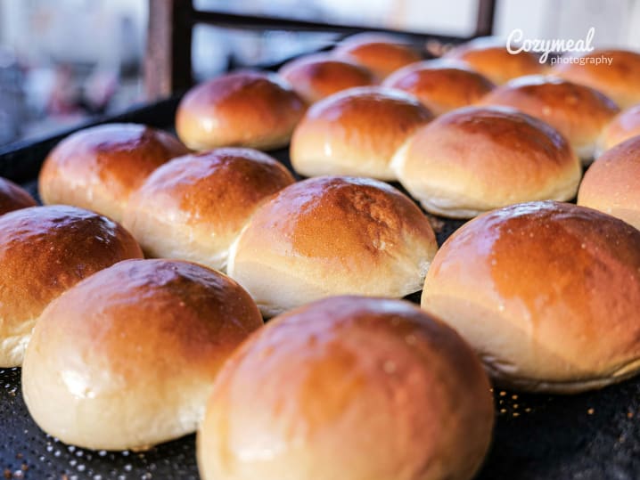 Buttery Parker House Rolls