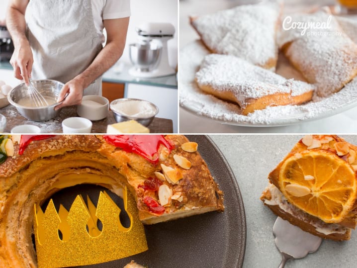 A Sweet Taste of New Orleans Menu Collage