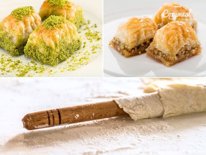 Authentic Baklava Baking