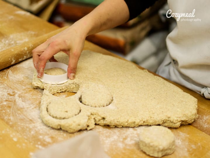 Baking scones