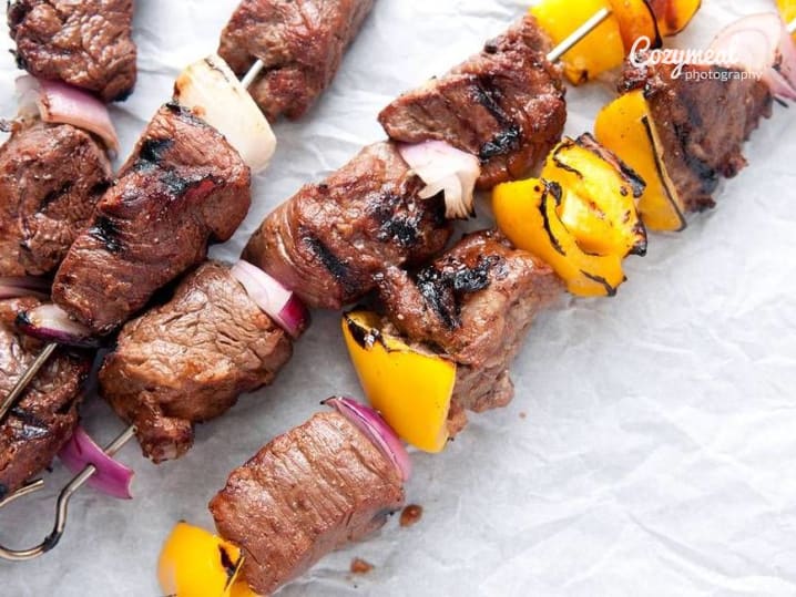 Beef Kebabs and Za'atar Lamb Chops