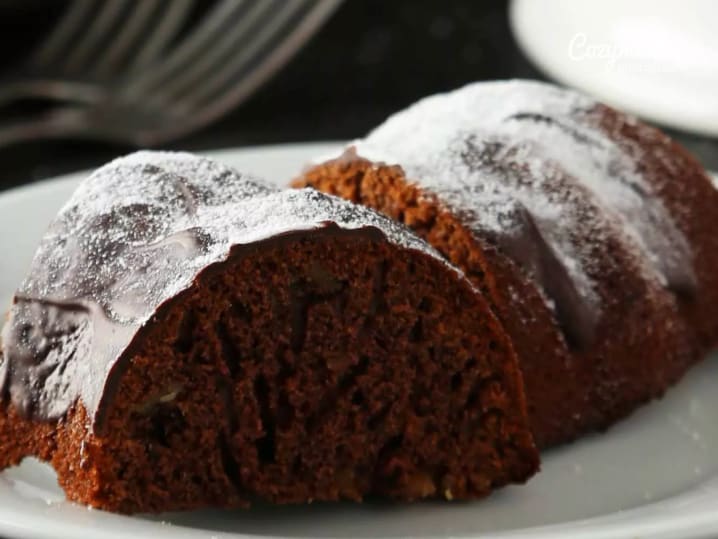 Bittersweet Chocolate Irish Whiskey Cake