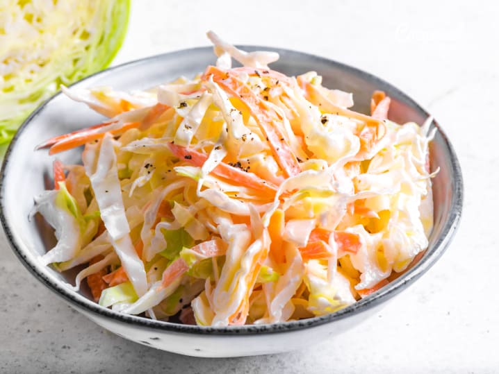 Buttermilk Coleslaw with Lemon and Herbs