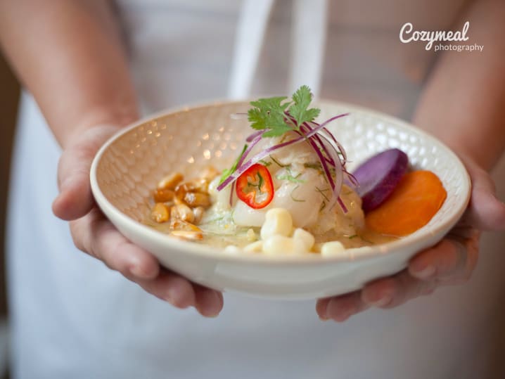 fish in coconut broth