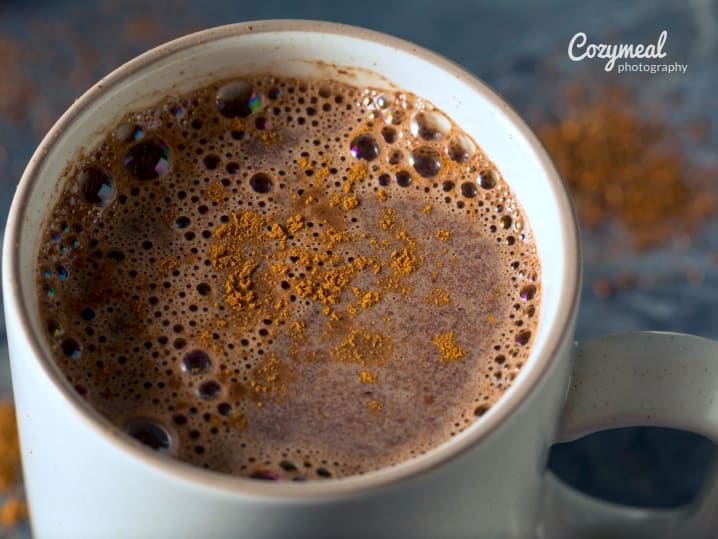 Champurrado or mexican hot chocolate