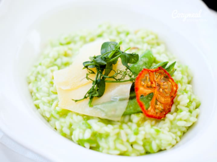 Chardonnay Risi e Bisi   green pea risotto