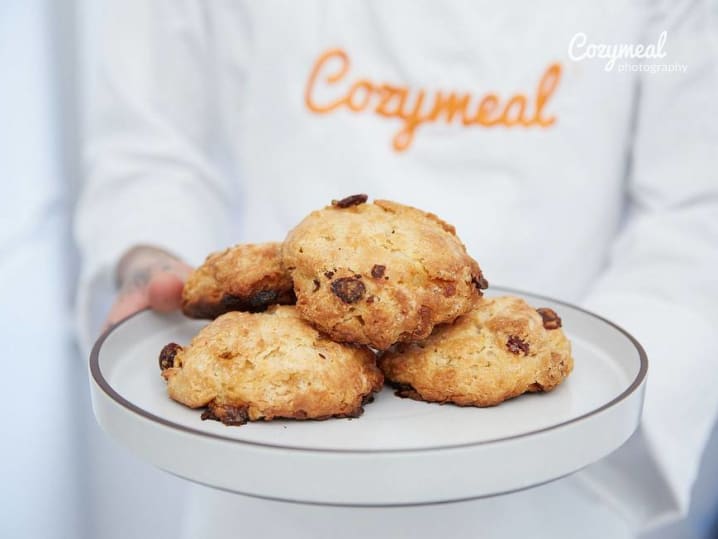 White Chocolate Cranberry Scone