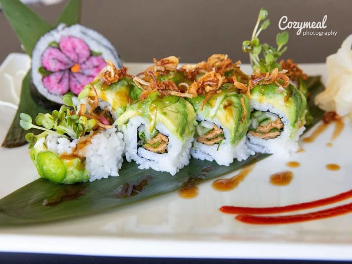 Chefs Vegan Forest Caterpillar Roll