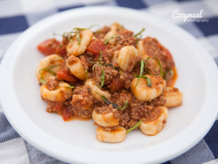 gnocchi alla bolognese