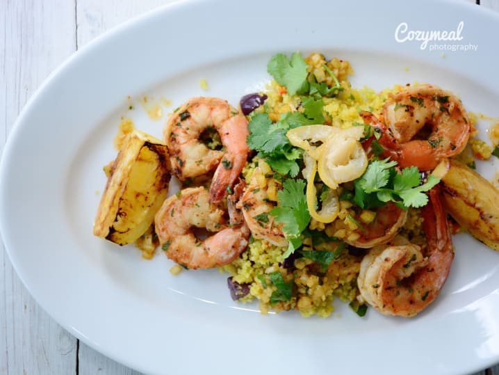 Shrimp Bahia With Wild Pecan Brown Rice